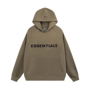 Essentials Dark Brown Hoodie