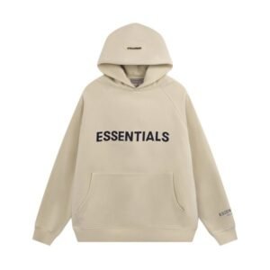Light Brown Essentials Hoodie