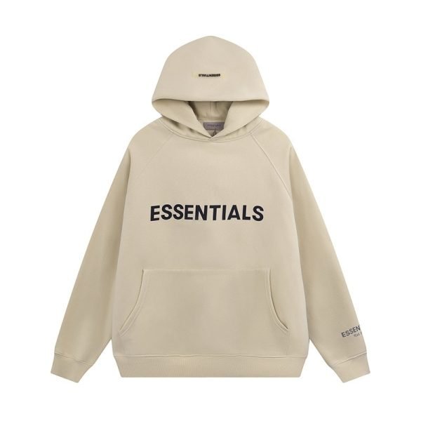 Light Brown Essentials Hoodie Light Brown Essentials Hoodie