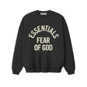 Essentials Fear OF God Black Sweatshirt